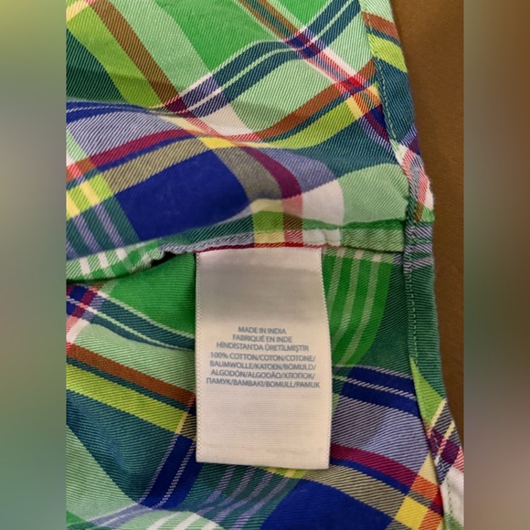 Ralph Lauren baby boy button up shirt 6 months - Picture 5 of 5